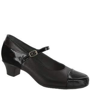 SAS Black Patent Leather Heels